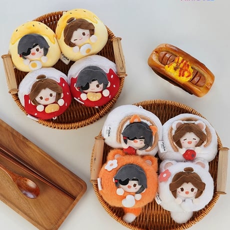 天官賜福（MiniDoll）★ ぬいぐるみストラップ（超好吃）《超好吃系列・毛绒挂件》