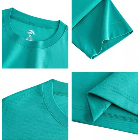王一博・代言人（安踏） ★ Tシャツ・鳩（和平鸽潮流TEE）※男女兼用《短袖针织衫》