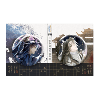 二哈和他的白猫师尊（千禾星摇 × 气球暖暖星）★ CP32（③何以度己）【 03 】 缶バッジ《CP32（何以度己）系列・双闪吧唧套组》【予約商品・メーカー発送目安：ご注文日より120日以内】