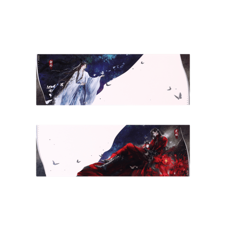 天官賜福（bili bili） ★ 星霜荏苒 【 04 】 コレクションチケット（黑・2種セット）　※アクリル《星霜荏苒系列・收藏票套组（黑・单人・全2款）》