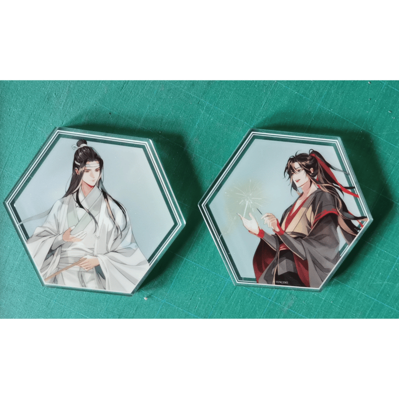 実店舗限定商品 】魔道祖師（kaze）☆ 花火天涯 【 16 】コースター（2