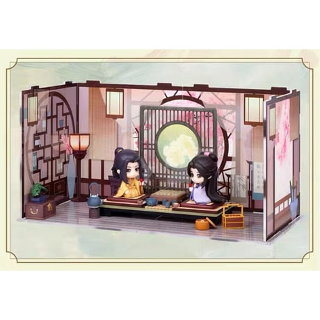 ★公式アイテムではございません★ フィギュア用のお部屋＆小道具（国风雅）《「雅」系列场景道具・国风雅》