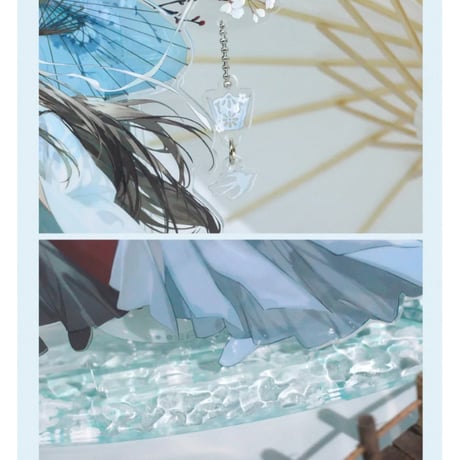魔道祖師（觅星社・杭州：江南雨）★ 七周年・天涯同游【 03 】 アクリルスタンド《七周年系列・天涯同游（江南雨）・亚克力立牌》【予約商品・メーカー発送目安：ご注文日より30日以内】