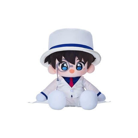 【 他商品との同梱発送不可 】名探偵コナン・柯南（MiniDoll）★ ぬいぐるみ（WOW娃偶乐园）約35cm《天灯长筵系列・乎乎坐姿玩偶》【予約商品・7月以降の発送予定】
