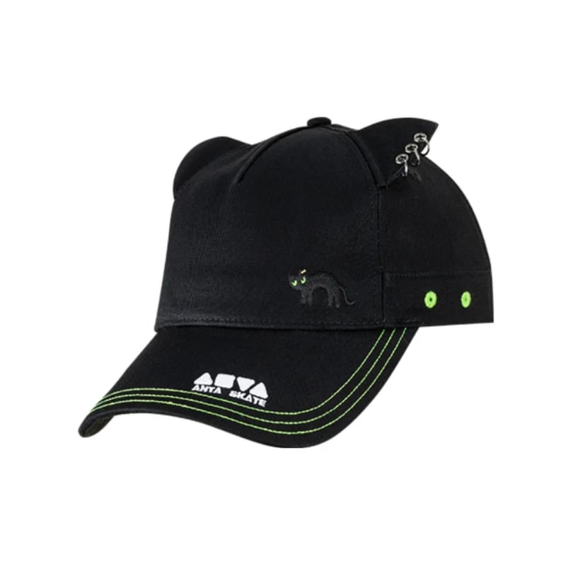 王一博・代言人（安踏） ☆ 三周年記念キャップ（黒）《三周年纪念帽  