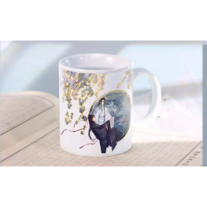 魔道祖師（幸运石）☆ 変色・マグカップ（松萝共倚）《变色马克杯（松