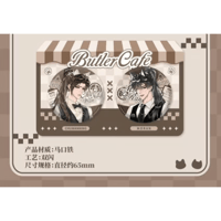 二哈和他的白猫师尊（千禾星摇文创）★ 执事【 01 】 缶バッジ（2種セット）《执事系列・徽章套组》【予約商品・2026年1月〜2月以降の発送予定】