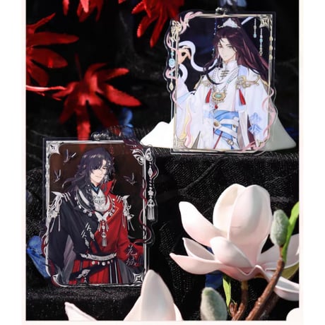 天官賜福（觅星社）★ 剑舞蝶影 【 02 】 ストラップ　※アクリル《剑舞蝶影系列・挂件》【予約商品・メーカー発送目安：ご注文日より120日以内】