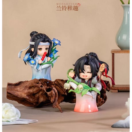 【 他商品との同梱発送不可 】魔道祖師（鹿鸣）★ フィギュア（瓷韵花语）《瓷韵花语系列・Q版盲盒手办》【予約商品・10月以降の発送予定】