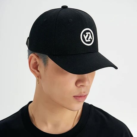 于斌・関連商品（Y . Lazy）★ キャップ（logo・黒色）《LOGO款帽子・黒色（鸭舌帽》