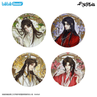【 ◎ 】天官賜福（bilibili Goods）★  四时花令 【 01 】 缶バッジ《四时花令 系列・徽章》【予約商品・6月〜7月以降の発送予定】