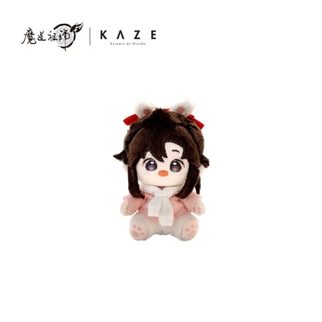 魔道祖師（kaze）★ ぬいぐるみ（おすわり・15〜20cm）生日特別版《奶呼呼系列・坐姿体娃娃（生日特別版）15〜20cm》