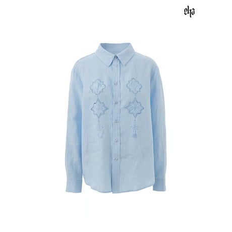 EHz・Z ★ 流光乐园 【 03 】 長袖・シャツ（绣花）《流光乐园・绣花衬衫》【予約商品・ 発送日未定】