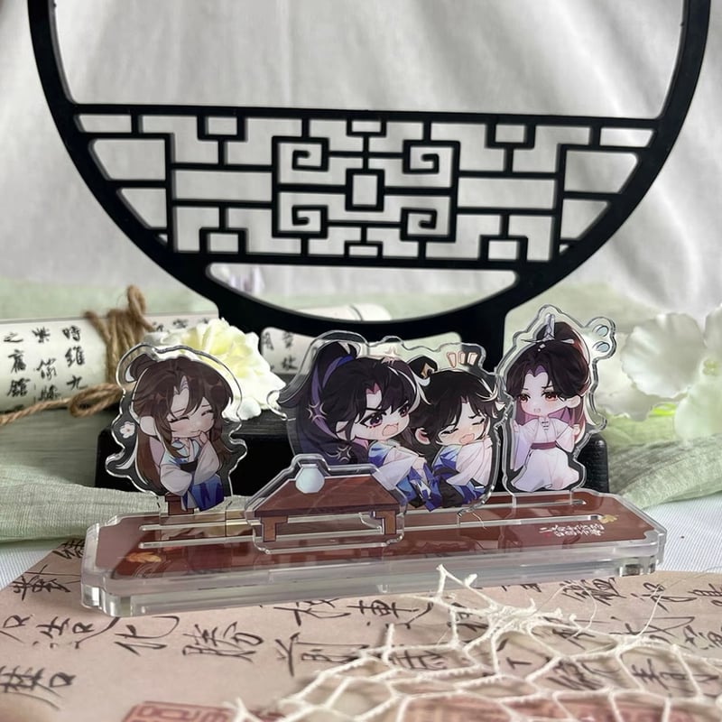 二哈和他的白猫師尊　台湾版　限定アクスタセット付き 現品】 二哈和他的白猫師尊 アクリルスタンド | 二哈和他的白猫