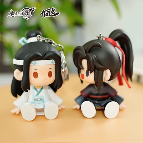 魔道祖師（kaze）★ キーホルダー（豆豆）《奶呼呼・豆豆玩偶挂件》