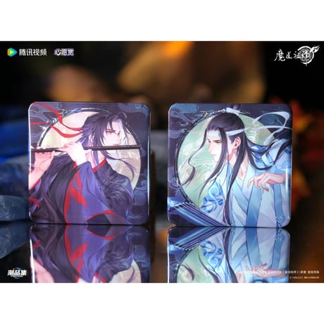 魔道祖師（腾讯视频・潮品集）★ 心愿賞（重逢礼・上卷）七等礼（缶バッジ）《心愿賞・七等礼（徽章套组）》