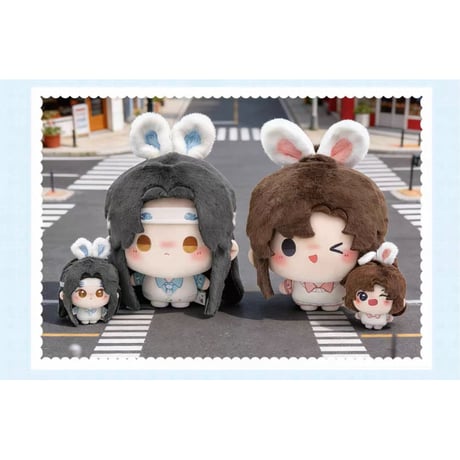 【 ☆ 】魔道祖師（kaze）★ ぬいぐるみ（小兔馒头・10cm）《兔馒头系列・小兔馒头》【予約商品・メーカー発送目安：ご注文日より120日以内】