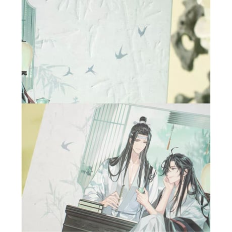 魔道祖師（觅星社）★ 书香满室 【 03 】 色紙　※紙製《书香满室系列・色纸》【予約商品・メーカー発送目安：ご注文日より30日以内】