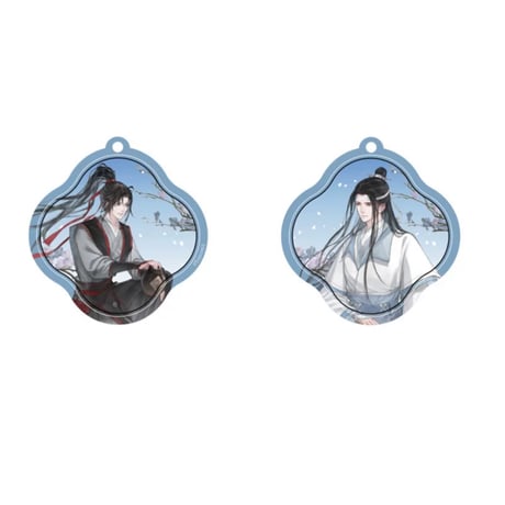 魔道祖師（腾讯）★ 天子笑 【 09 】キーホルダー（2種セット）A版　※アクリル《天子笑・钥匙扣（全2款）A版》
