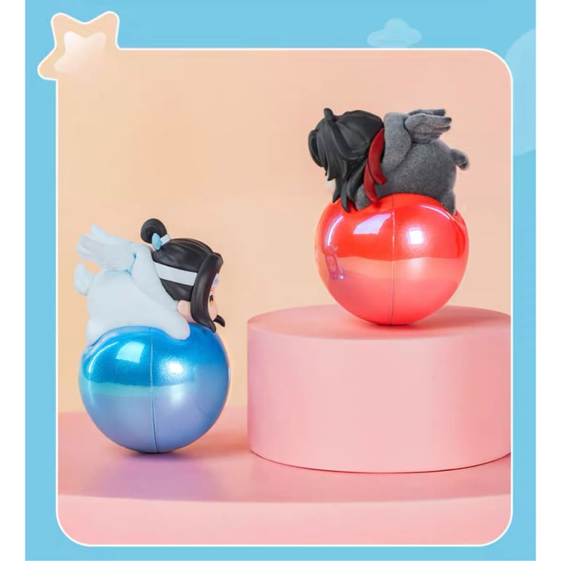 魔道祖師（鹿鸣）☆ フィギュア（呦呦豆）《趴趴不倒翁系列・呦呦豆手