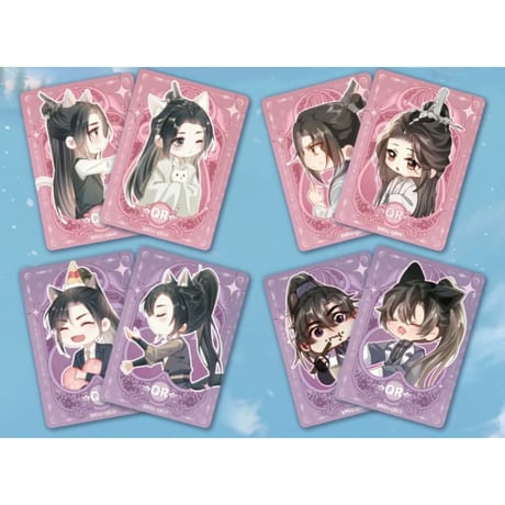 【 2袋 増量中！】二哈和他的白猫师尊（MOFANS）★ トレーディングカード 【 BOX 】10袋（30枚入）《卡牌・1盒（10包・30张）》