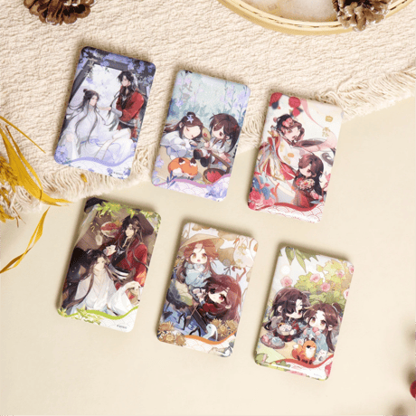 【 ◎ 】天官賜福（包包的谷）★ 节气之秋・冬 【 02 】 缶バッジ（長方形）《节气之秋・冬系列・方形徽章》【予約商品・4月以降の発送予定】