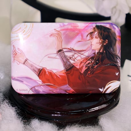 【 ◎ 】天官賜福（包包的谷）★ 浮生梦 【 02 】 缶バッジ（長方形）《浮生梦系列・方徽章》【予約商品・メーカー発送目安：ご注文日より90日以内】