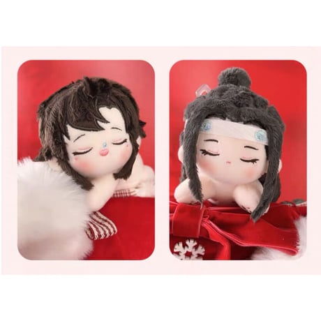 魔道祖師（kaze）★【 単体 】 着せ替え・ぬいぐるみ（裸体のみ）10cm【 ② 骨有 】 随心配 《随心配・10cm 棉花娃娃 【有骨架】 》