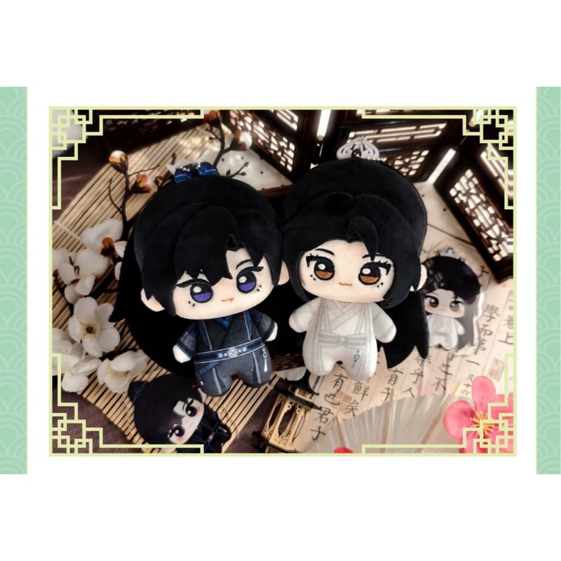 二哈和他的白猫师尊（千禾星摇・酷艾）☆ ぬいぐるみ（約13cm