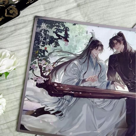 二哈和他的白猫师尊（千禾星摇文创）★ 琴意弦音 【 02 】 色紙　※アクリル＋紙《琴意弦音・色纸》