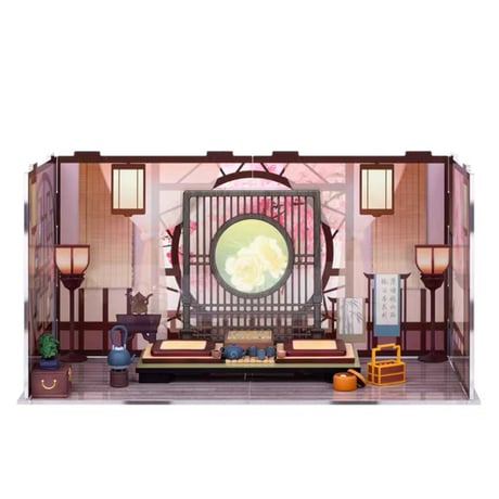 ★公式アイテムではございません★ フィギュア用のお部屋＆小道具（国风雅）《「雅」系列场景道具・国风雅》