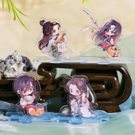 天官賜福（包包的谷）★ 节气之夏 【 06 】 ミニスタンド　※アクリル《节气之夏系列・mini粒牌》