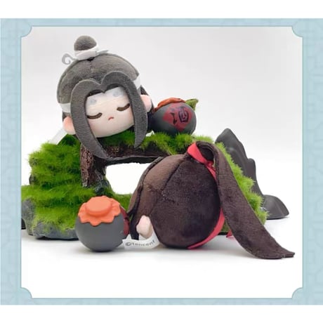 魔道祖師（谷子屋） ★ ぬいぐるみ ストラップ（豆团团）《豆团团・毛绒挂件》