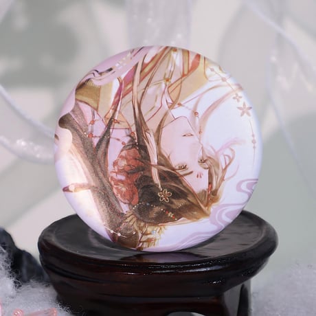 【 ◎ 】天官賜福（包包的谷）★ 浮生梦 【 01 】 缶バッジ（丸）《浮生梦系列・圆徽章套组》【予約商品・メーカー発送目安：ご注文日より90日以内】