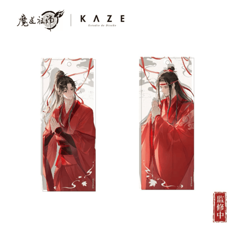 【 ☆ 】魔道祖師（kaze）★ 寒山祈愿 【 06 】 しおり　※アクリル《寒山祈愿系列・亚克力书签》【予約商品・メーカー発送目安：ご注文日より120日以内】