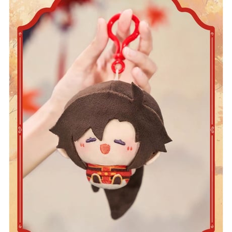 【 第3期・販売分 】魔道祖師（MiniDoll）★ ぬいぐるみ ストラップ（骑射・8cm）《动画系列・圆滚滚挂件（骑射・8cm）》