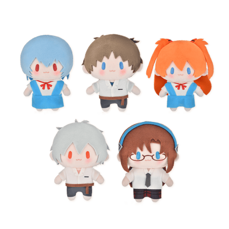 新世紀福音战士（新世紀エヴァンゲリオン）★ （bili bili・BEMOE）Cuter シリーズ・ぬいぐるみ（15cm）《新世紀福音战士・毛绒公仔》