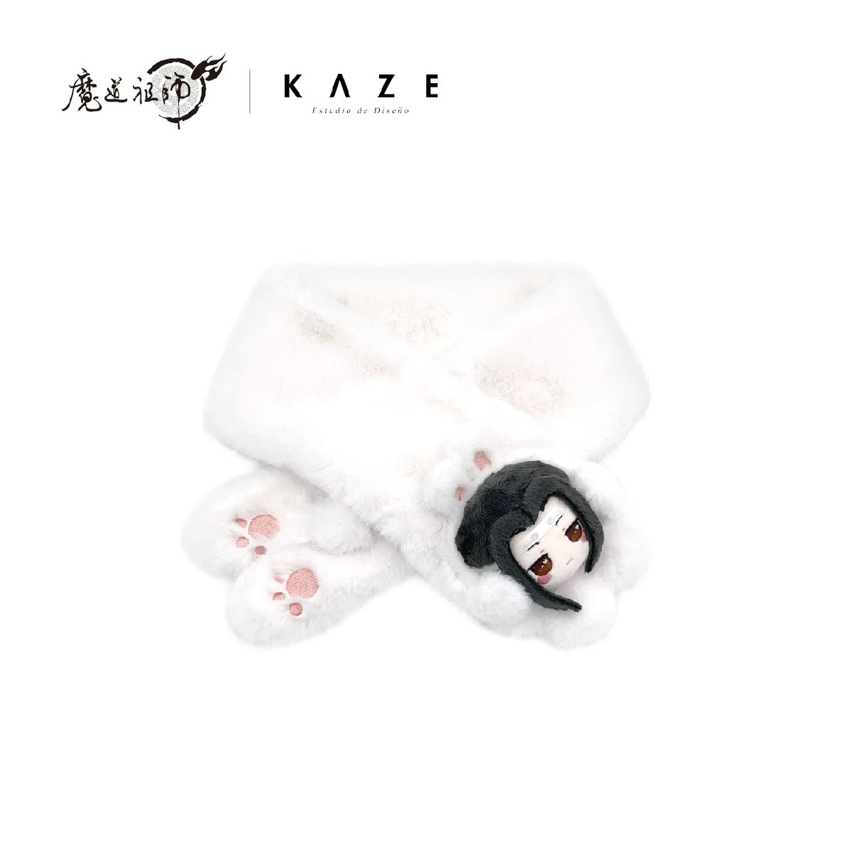 ☆ 】魔道祖師（kaze）☆ マフラー《奶呼呼系列・毛绒围巾》【予約商品