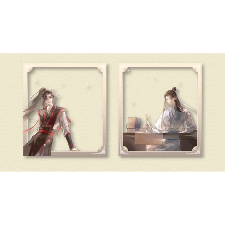 魔道祖師（腾讯）★ 藏书阁 【 11 】　クリアカード（2種セット）《藏书阁・透卡组合（全2款）》