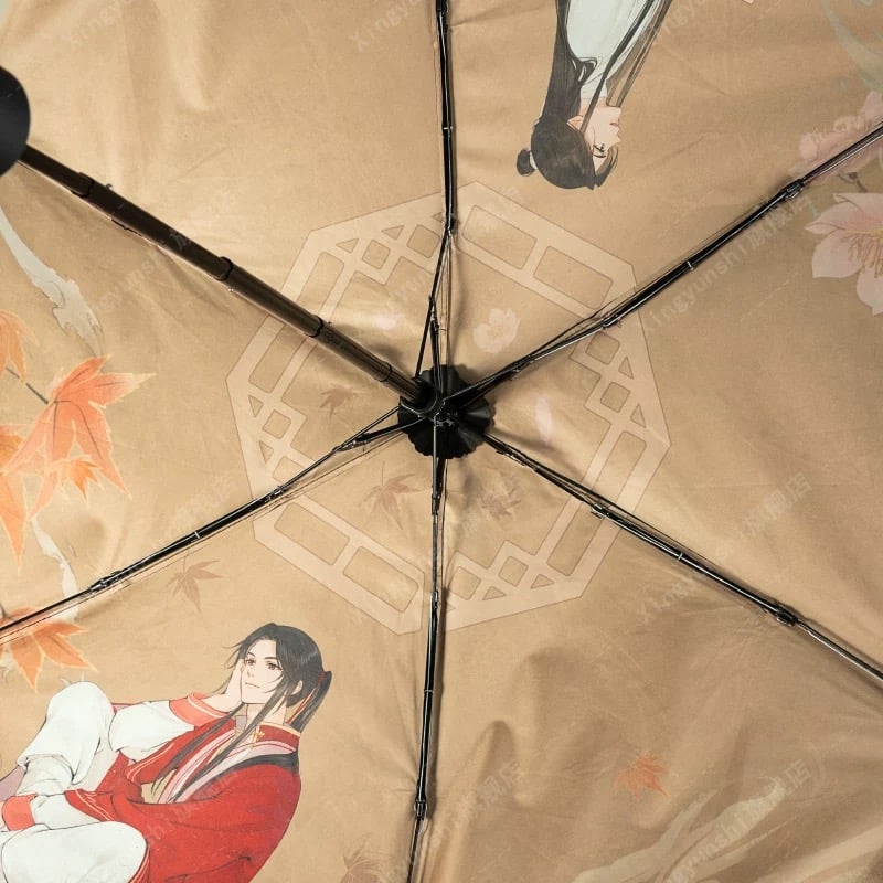 天官賜福（幸运石）☆ 折りたたみ傘（与君行）※晴雨両用《晴雨伞（与君