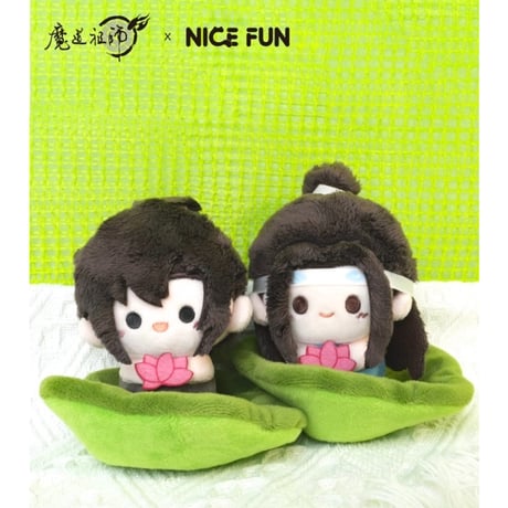 魔道祖師（NICE FUN） ★ ぬいぐるみ ストラップ（小荷花）《毛绒挂件（小荷花）》
