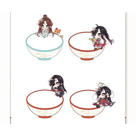 天官賜福（觅星社）★ 玲珑骰 【 05 】 クリアカードセット《玲珑骰系列・合影透卡套组》