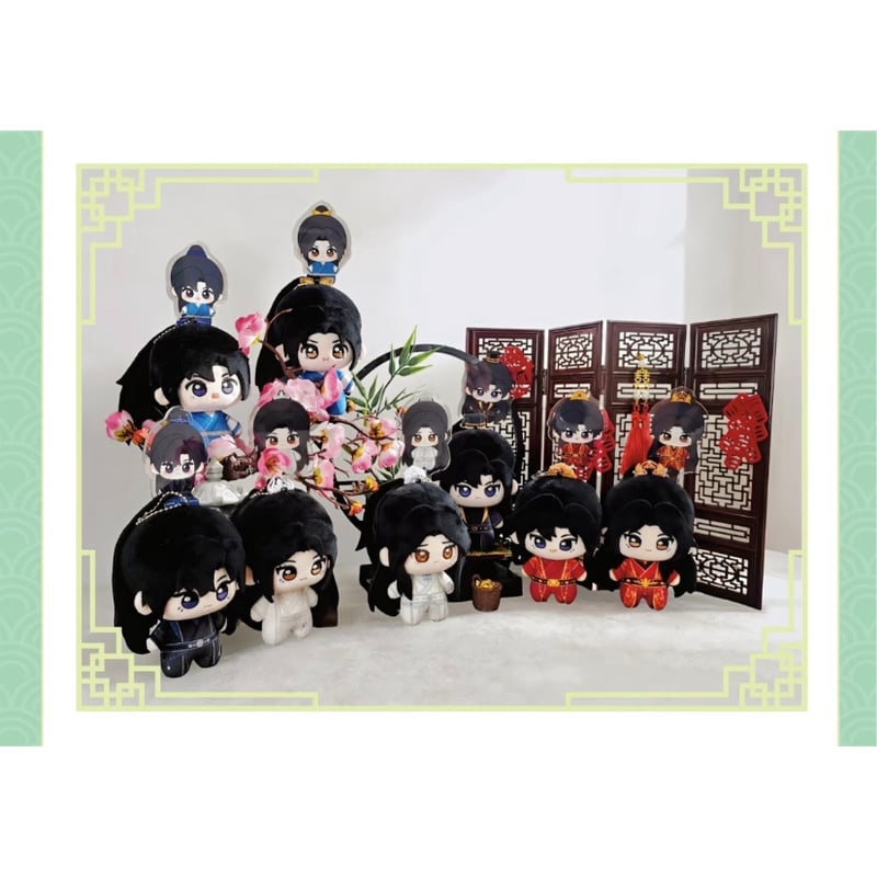 二哈和他的白猫师尊（千禾星摇・酷艾）☆ ぬいぐるみ（約13cm