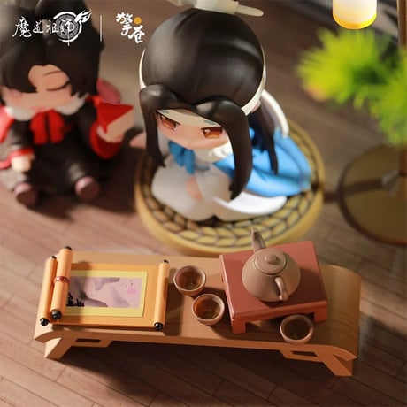 魔道祖師（撃苍）★ フィギュア・セット（魏无羡 & 蓝忘机）云深携影【 豪華版 】《忘羡手办・云深携影（豪华版）》