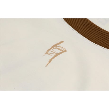 EHz・Z ★ 山语牧童 【 08 】 半袖・Tシャツ（撞色领后背印花）《山语牧童・撞色领后背印花T恤》【予約商品・ 発送日未定】