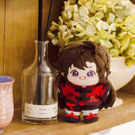 【 公式アイテムではございません 】（kaze） ★ 衣装セット（墨舞云裳）【 10cm ぬい用 】《棉花娃娃・10cm 娃衣（墨舞云裳）》