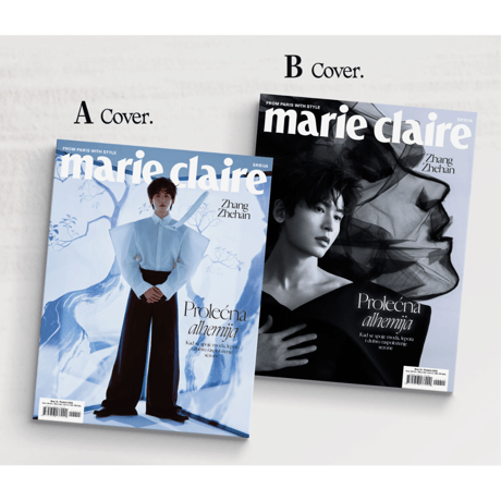 第2期【 他商品との同梱発送不可 】張哲瀚（fashion voo） ★ 雑誌（Marie Claire・5月号）《杂志・Marie Claire・5月号》【予約商品・7月〜8月以降の発送予定】