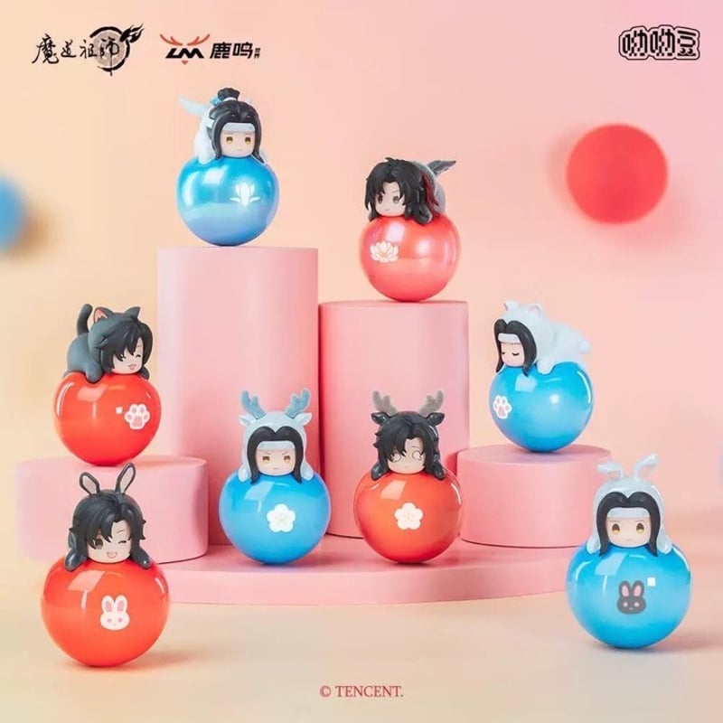 魔道祖師（鹿鸣）☆ フィギュア（呦呦豆）《趴趴不倒翁系列・呦呦豆手