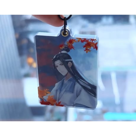 魔道祖師（腾讯）★ 月满鎏金 【 06 】 キーホルダー　※アクリル《月满鎏金系列・钥匙扣盲盒》