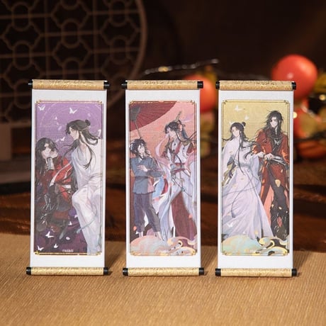 天官賜福（広博）★ 一世与君行 【 05 】 マグネット（画卷）　※ブラインド形式《一世与君行系列・画卷冰箱贴盲盒》